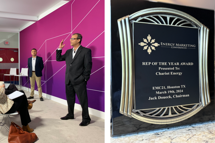 Chariot Energy Celebrates EMC’s REP of the Year Award & Speaking Invitation at S&P Global’s CERAWeek 2024