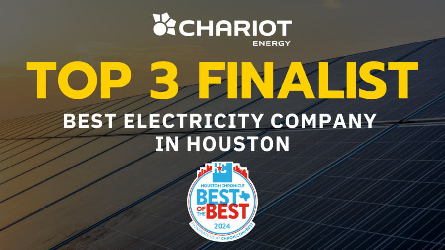 Chariot Voted Top 3 Best Electricity Company